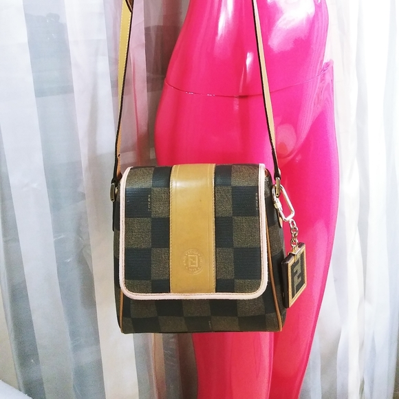Fendi Handbags - ❗PRICE REDUCED❗BAG CROSSBODY FENDI CHECKERED▶🔽◀